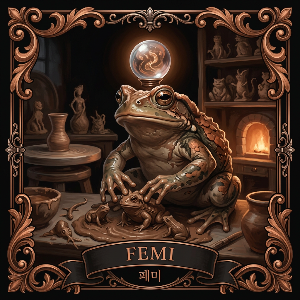 점토의 마법사 캐릭터