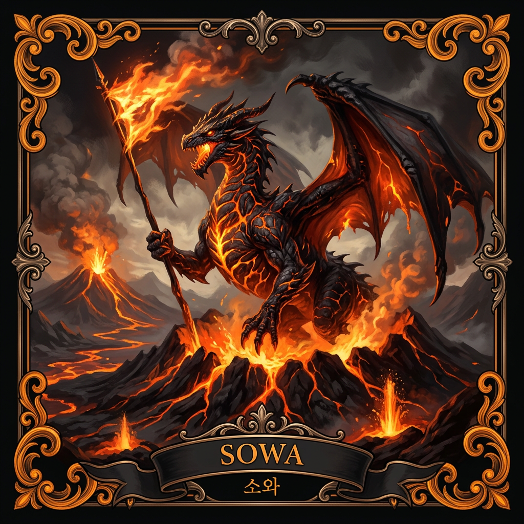 화산의 지배자 캐릭터