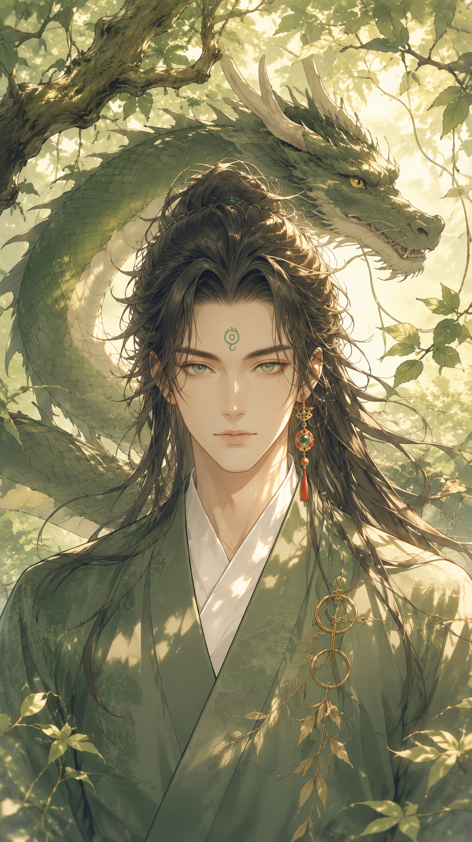 森の青龍 캐릭터