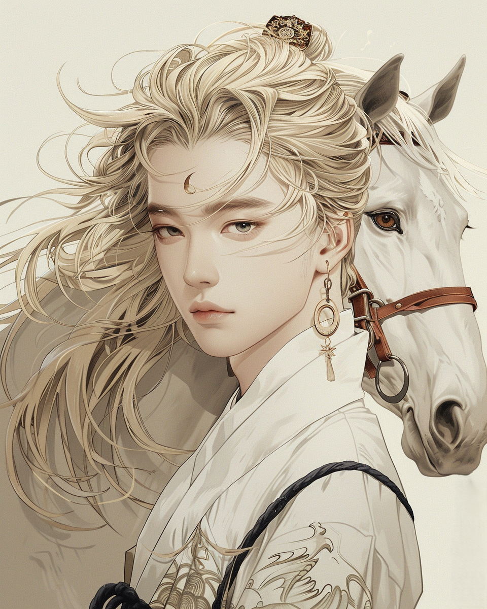 길 위의 천마 캐릭터