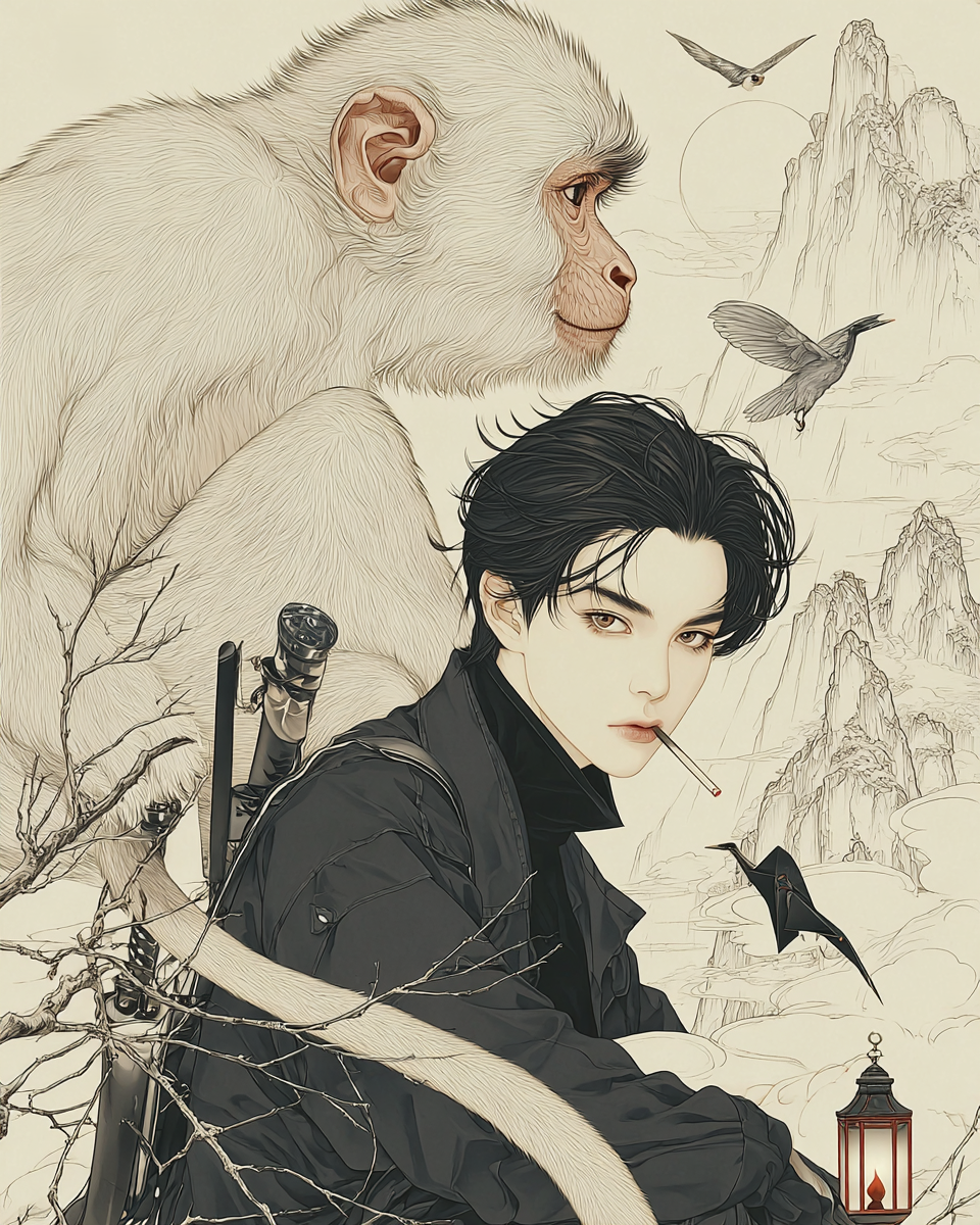 칼날의 원숭이 캐릭터