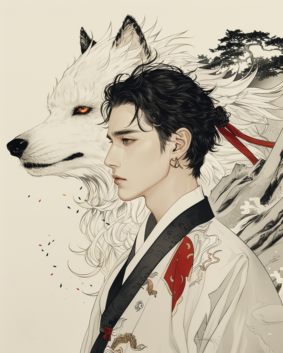 산정의 화견 캐릭터