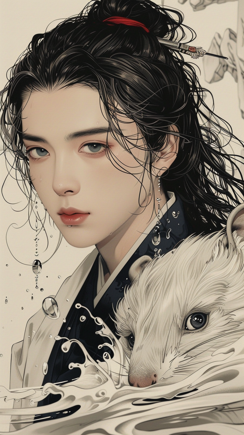 계곡의 수신 캐릭터