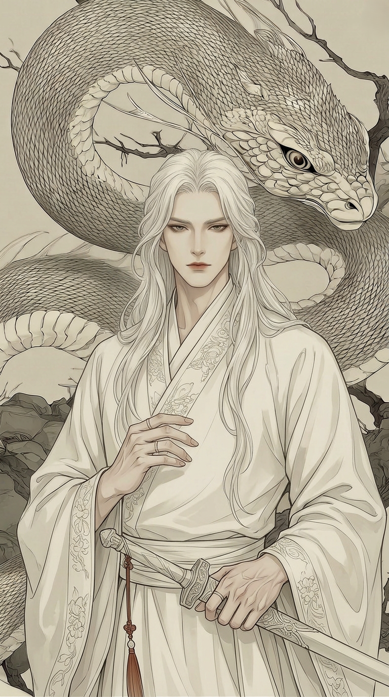 백금의 은사 캐릭터