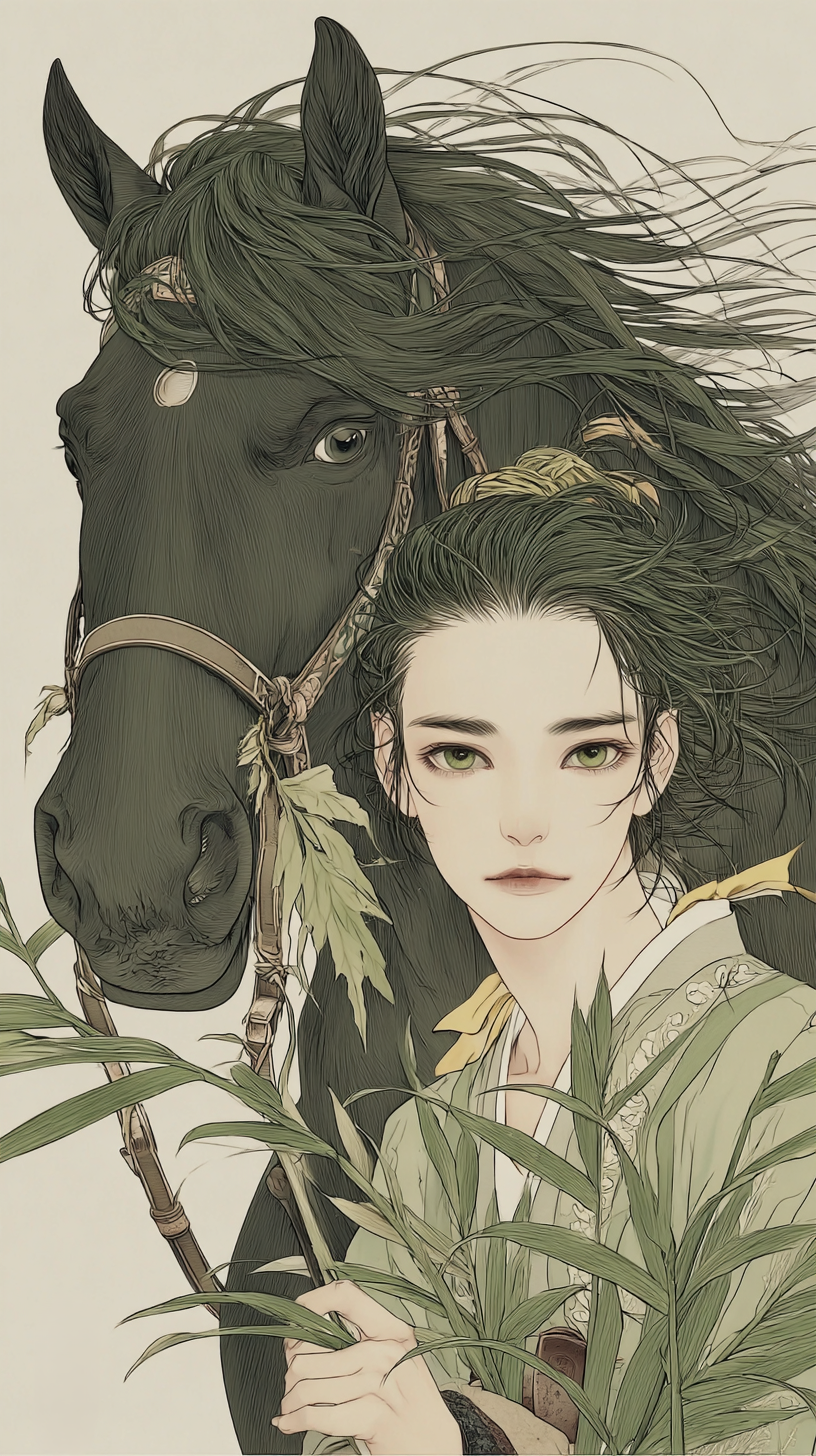 유목의 청마 캐릭터