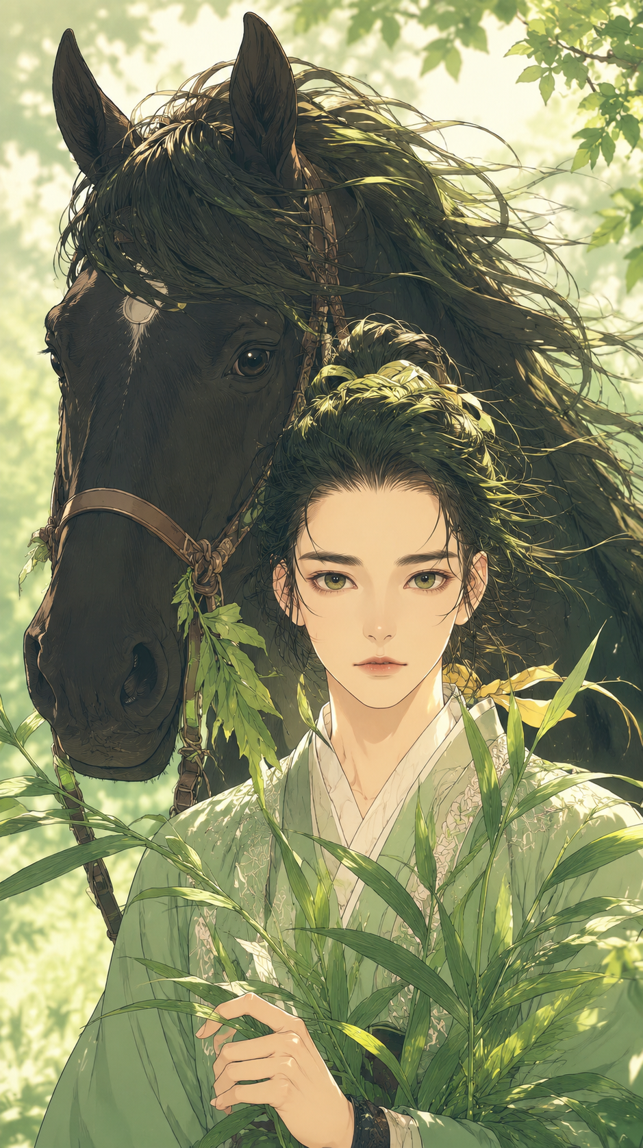 柳下の青馬 캐릭터