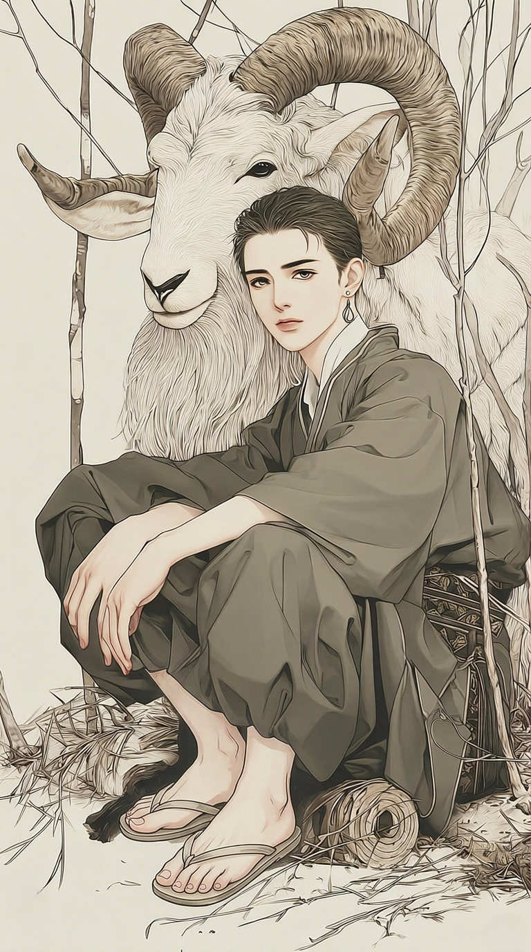 유지의 묵양 캐릭터