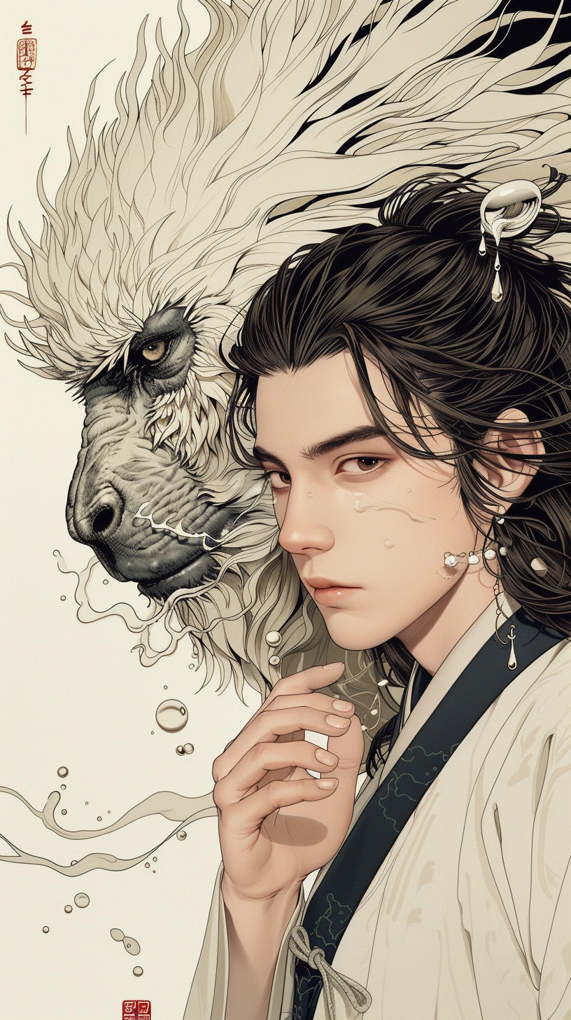 하늘 샘의 백원 캐릭터