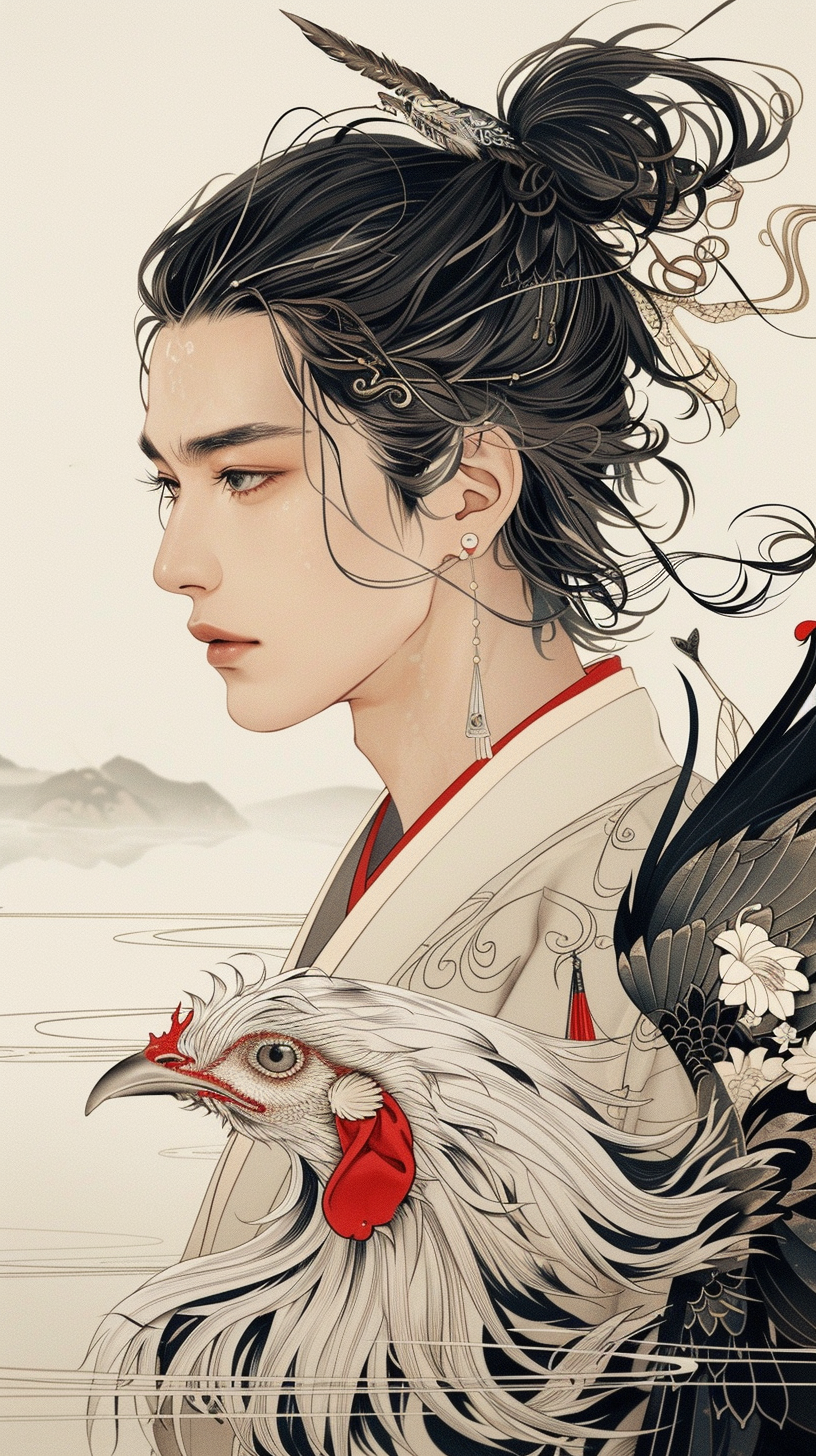 천수의 청봉 캐릭터