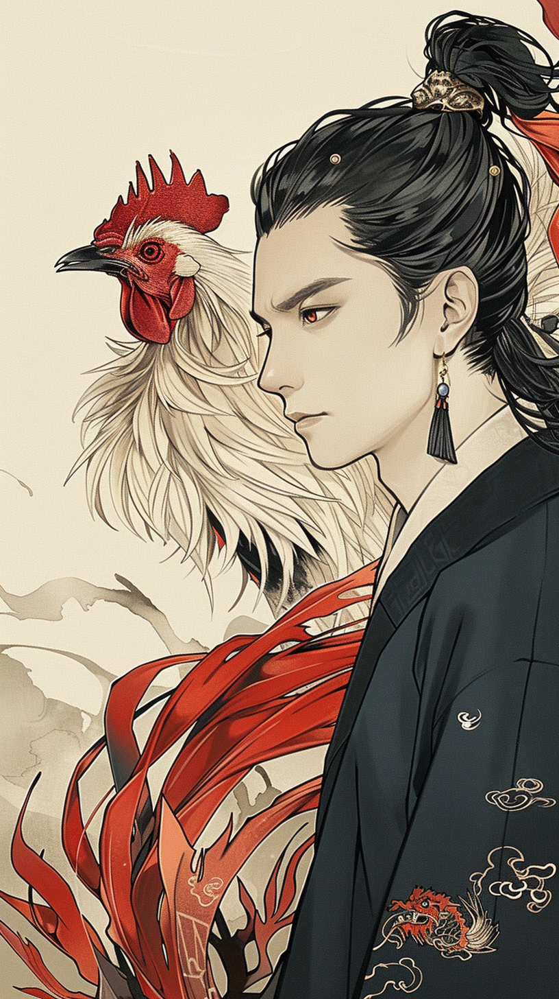 산불의 적봉 캐릭터