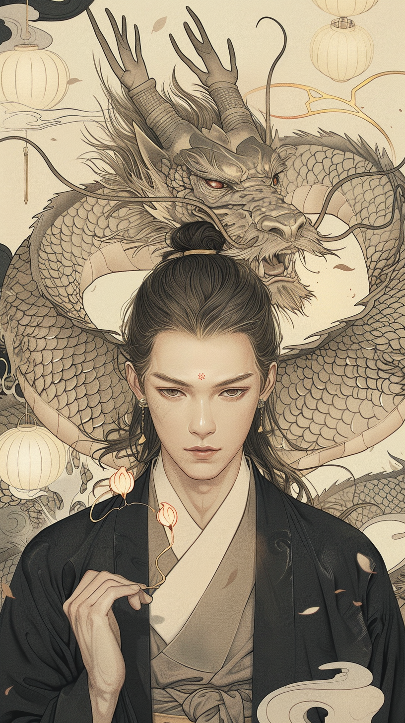 등불 속 창룡 캐릭터