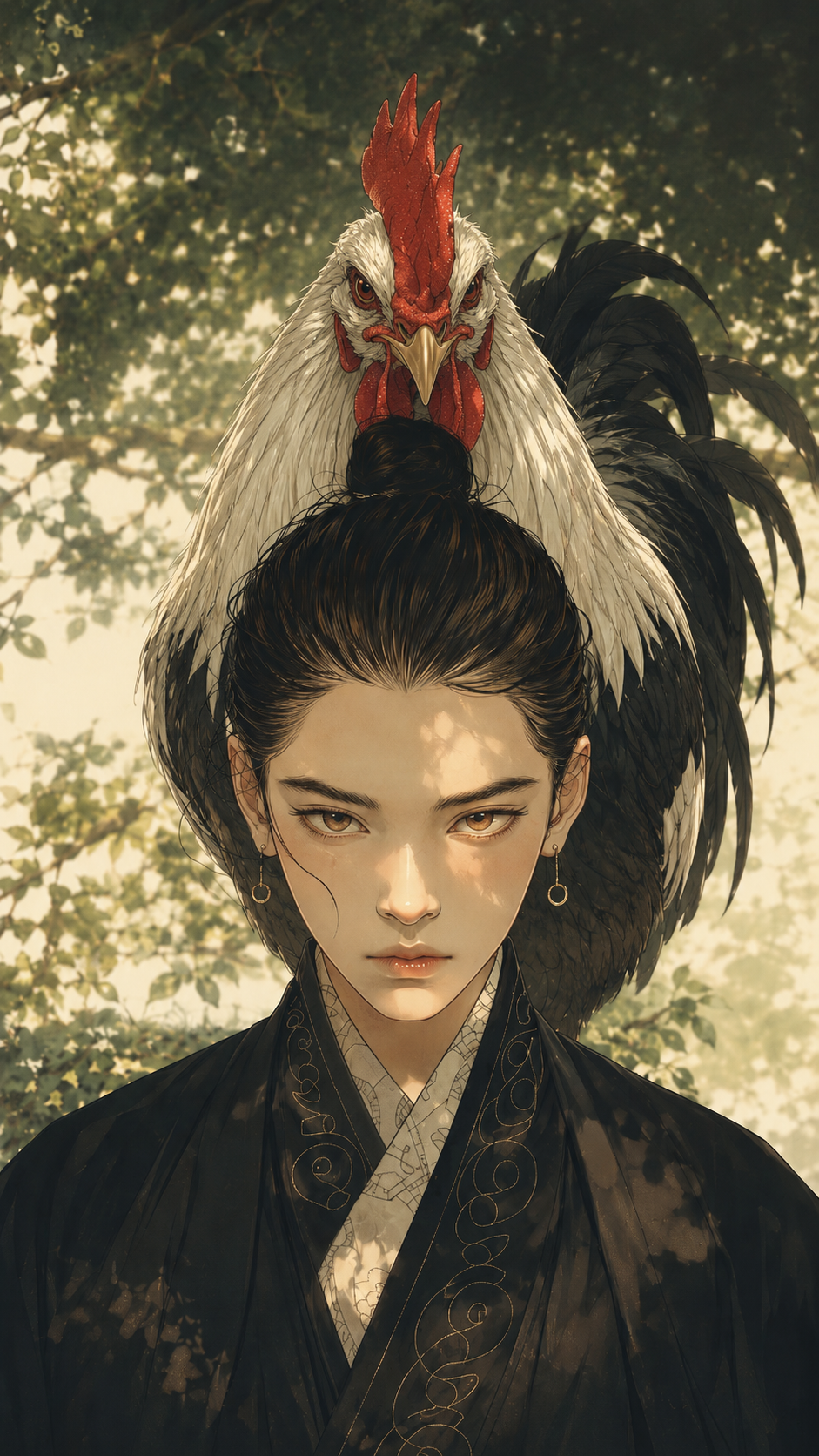 大地の黄鳳 캐릭터