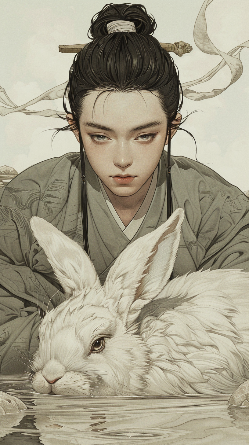 계류의 월묘 캐릭터