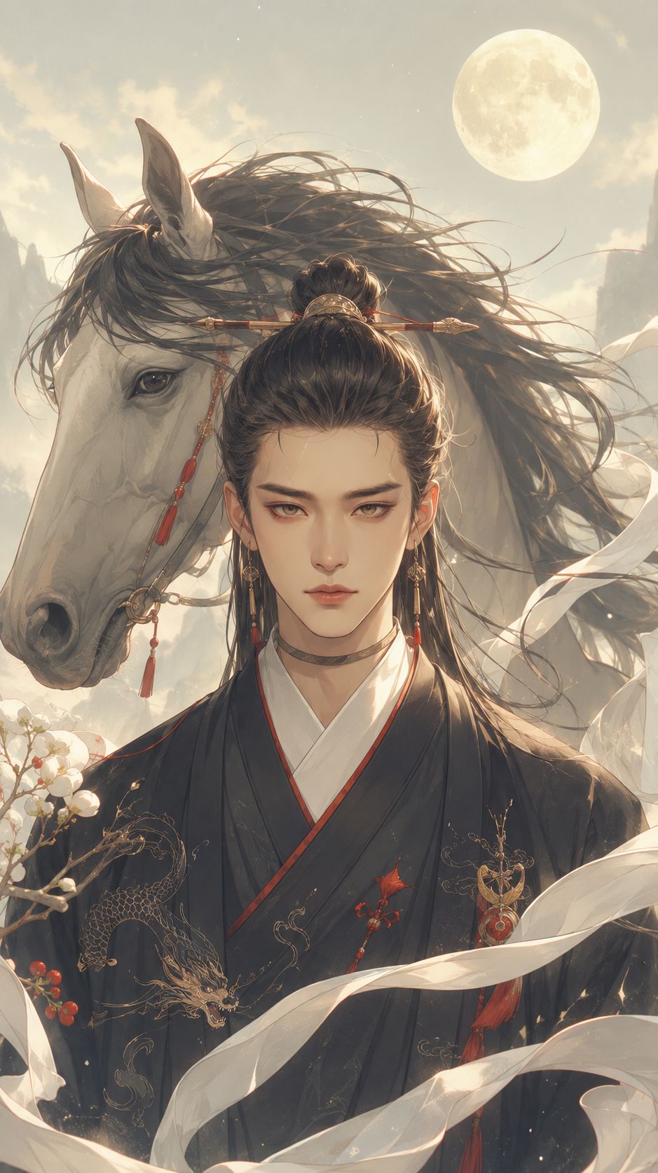 天の火馬 캐릭터