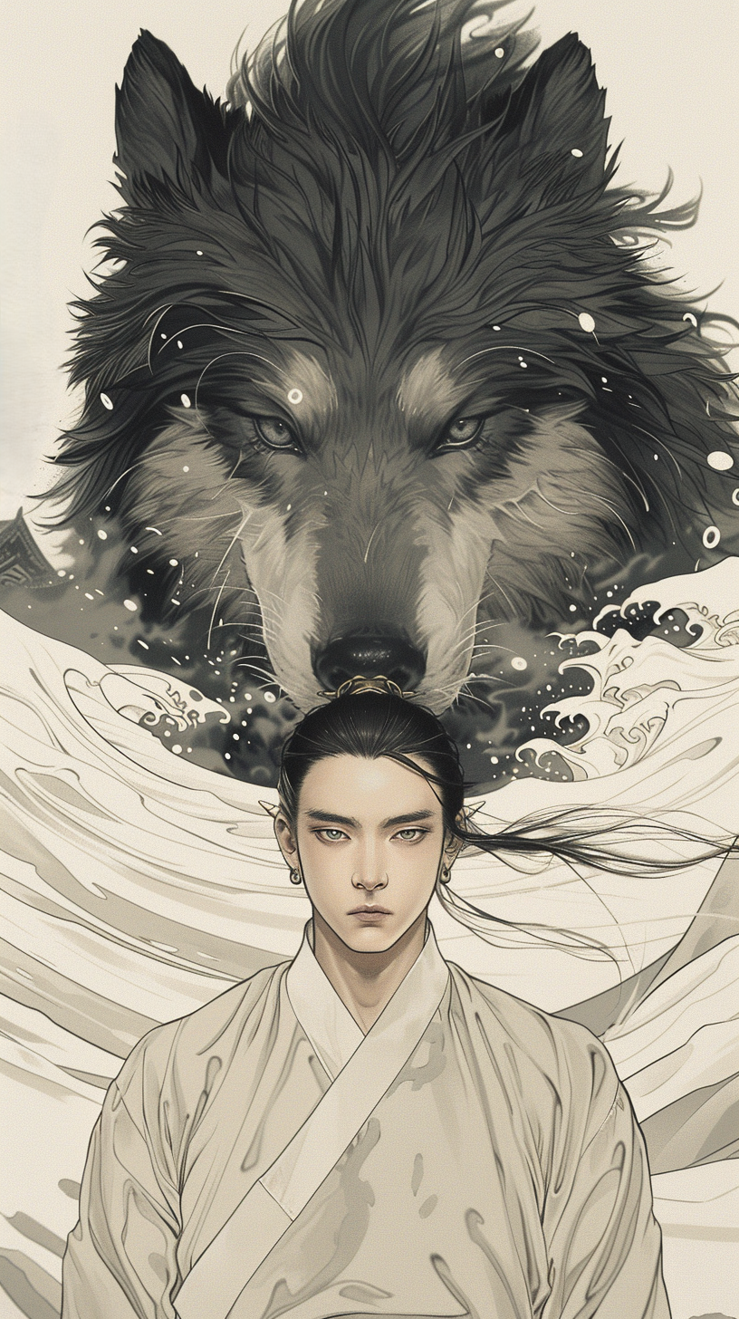 대해의 흑견 캐릭터