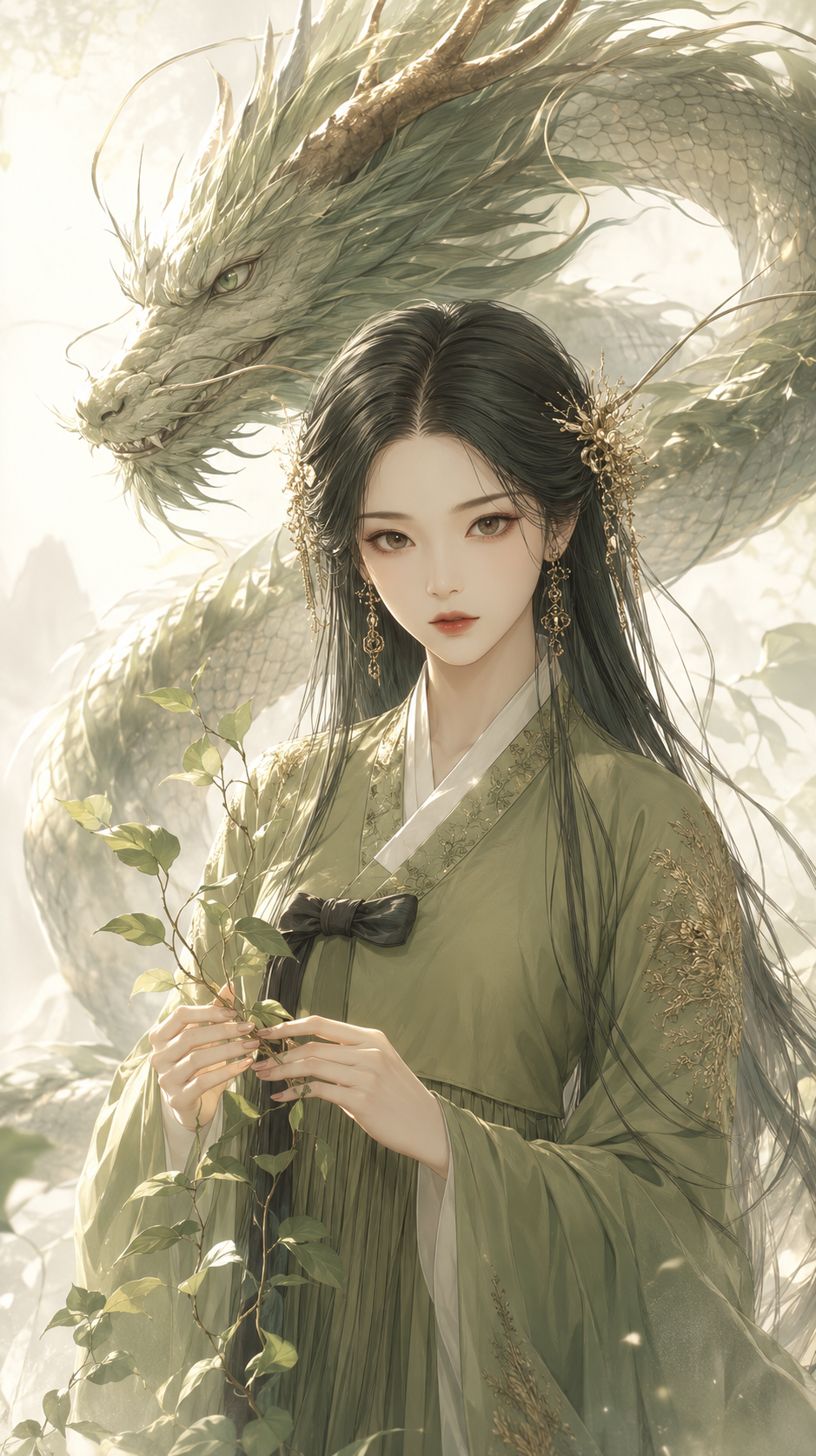 森の青龍 캐릭터