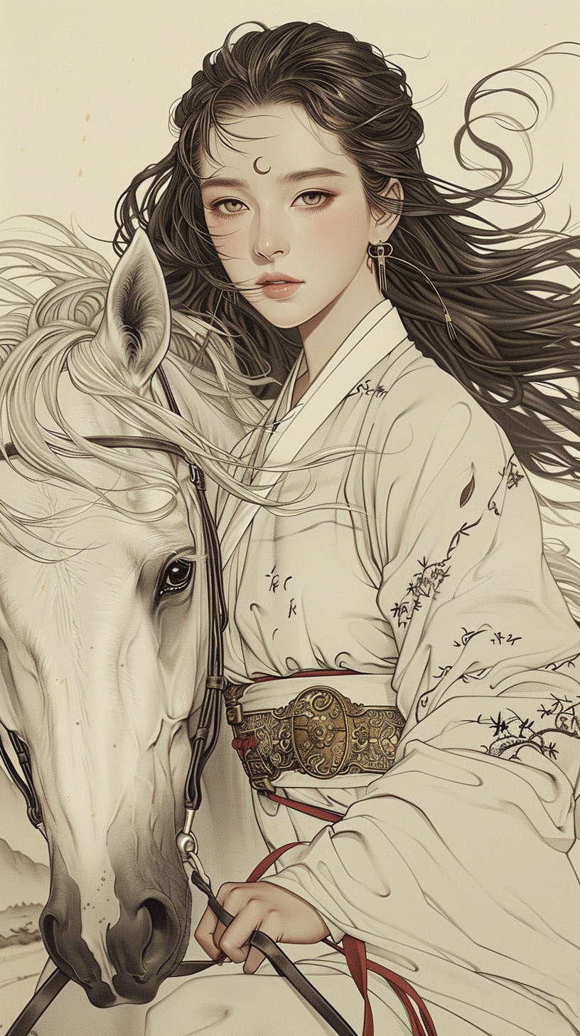 길 위의 천마 캐릭터