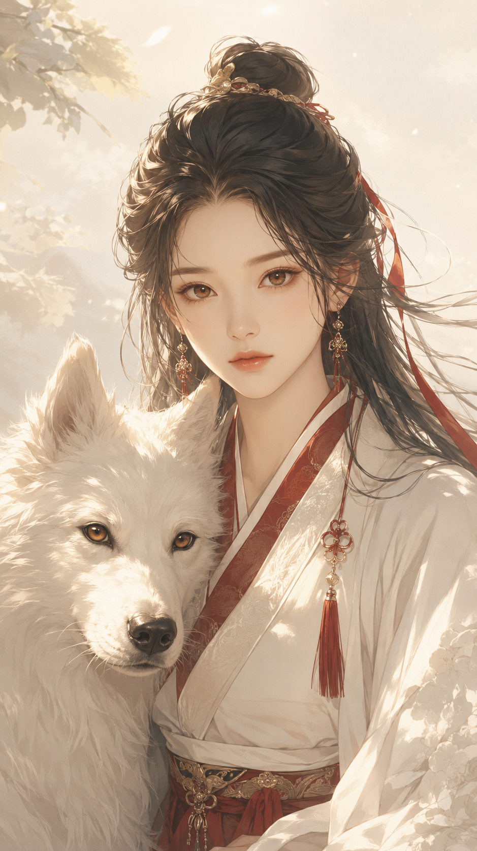 山頂の火犬 캐릭터