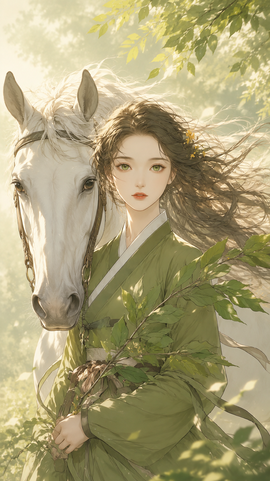 柳下の青馬 캐릭터