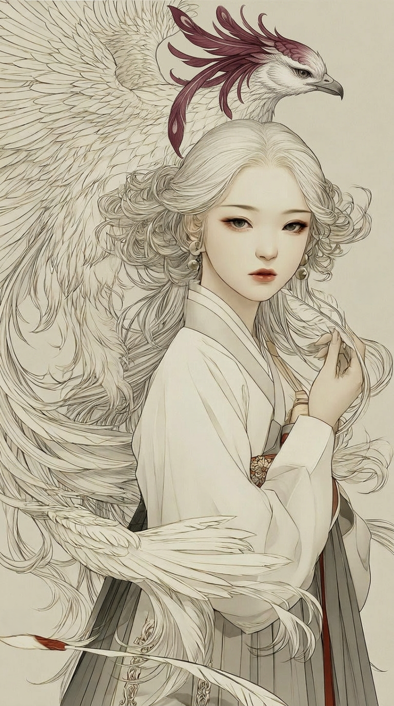 천수의 청봉 캐릭터