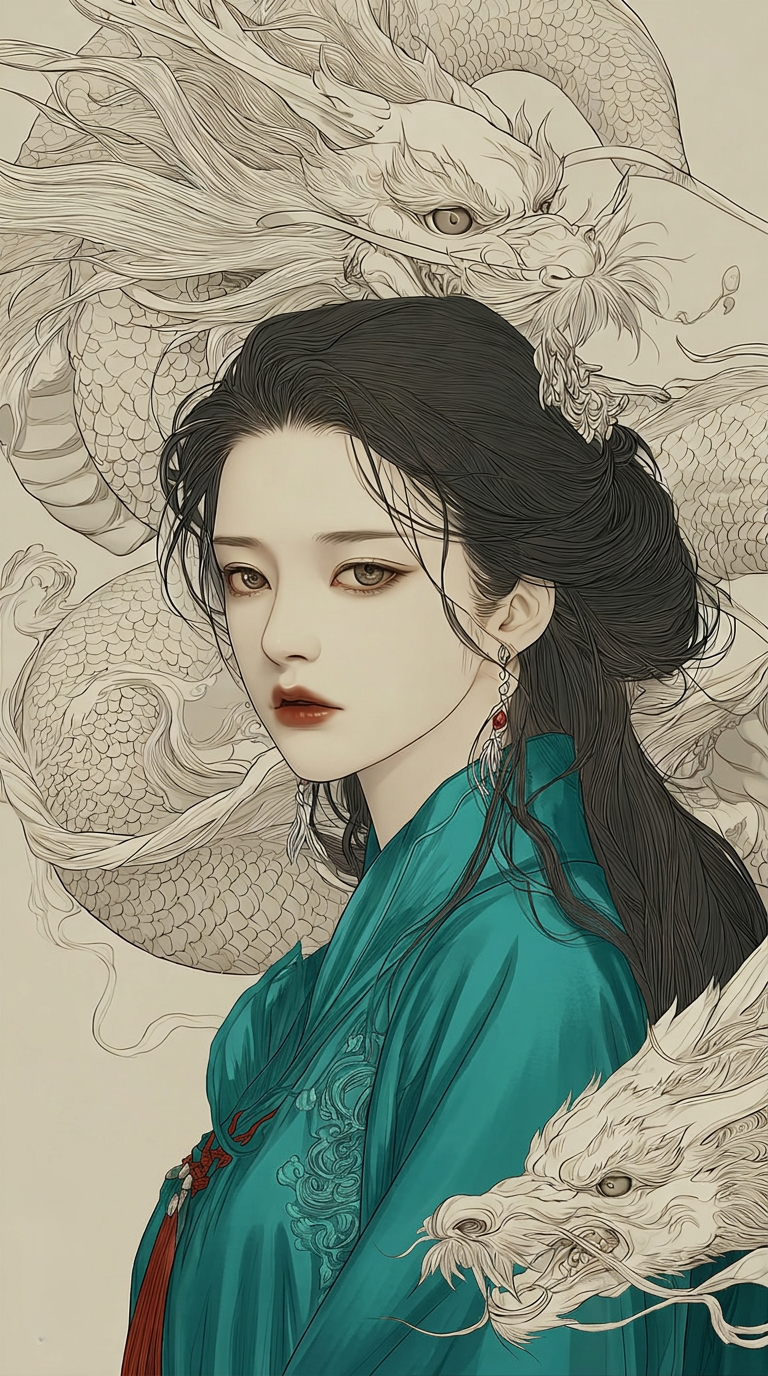 심연의 흑룡 캐릭터