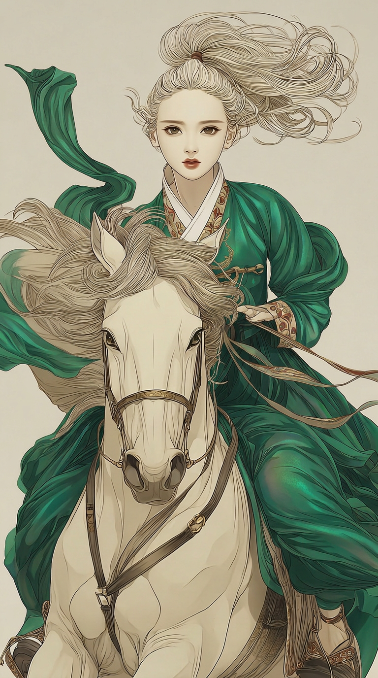 모래 속 금마 캐릭터