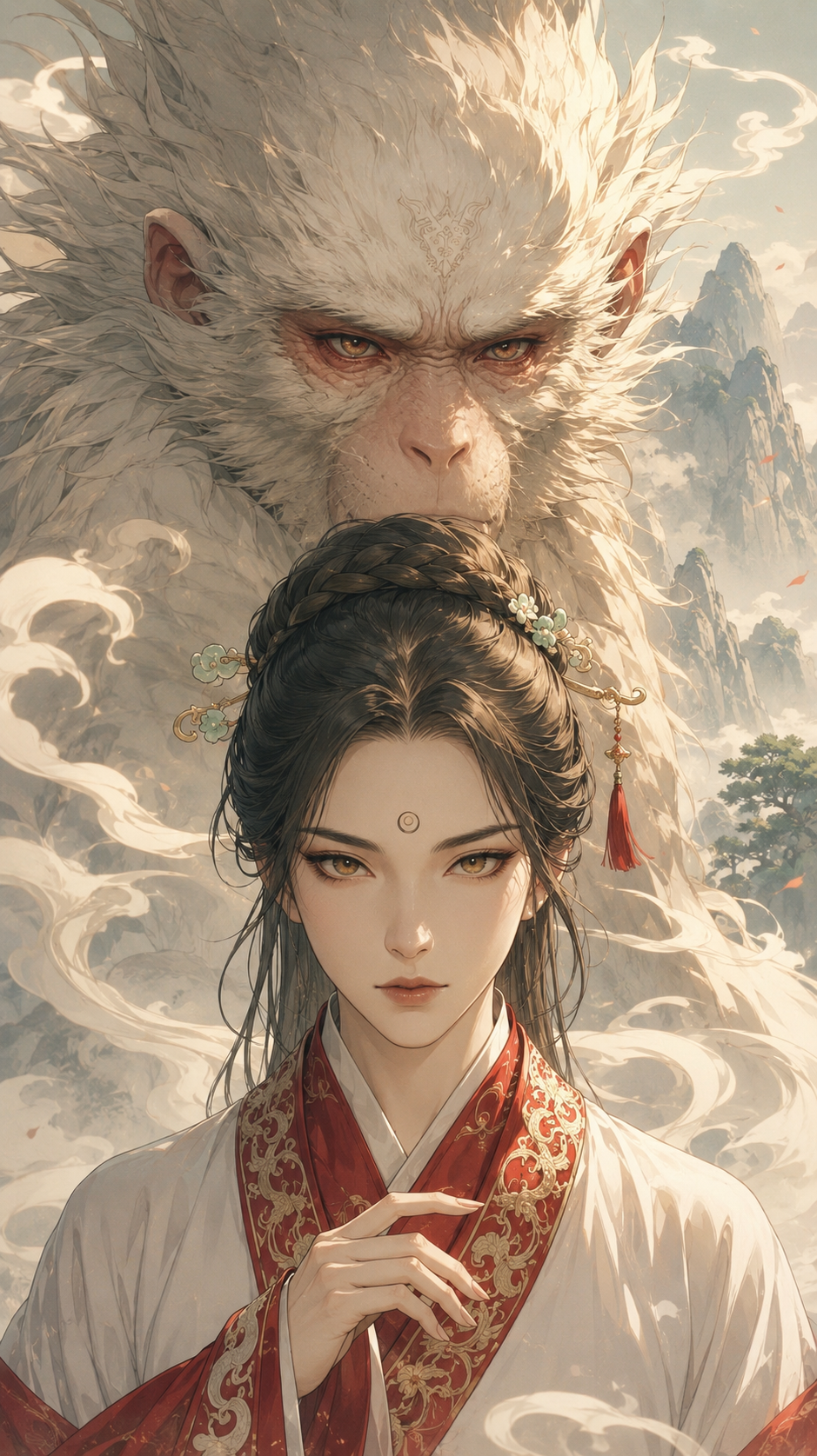 山火の火猿 캐릭터