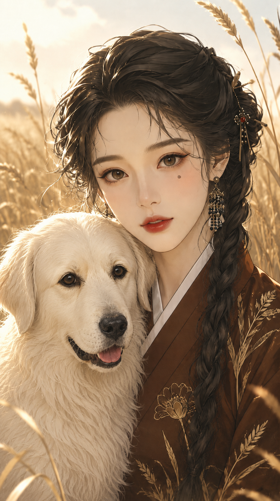 平野の犬 캐릭터