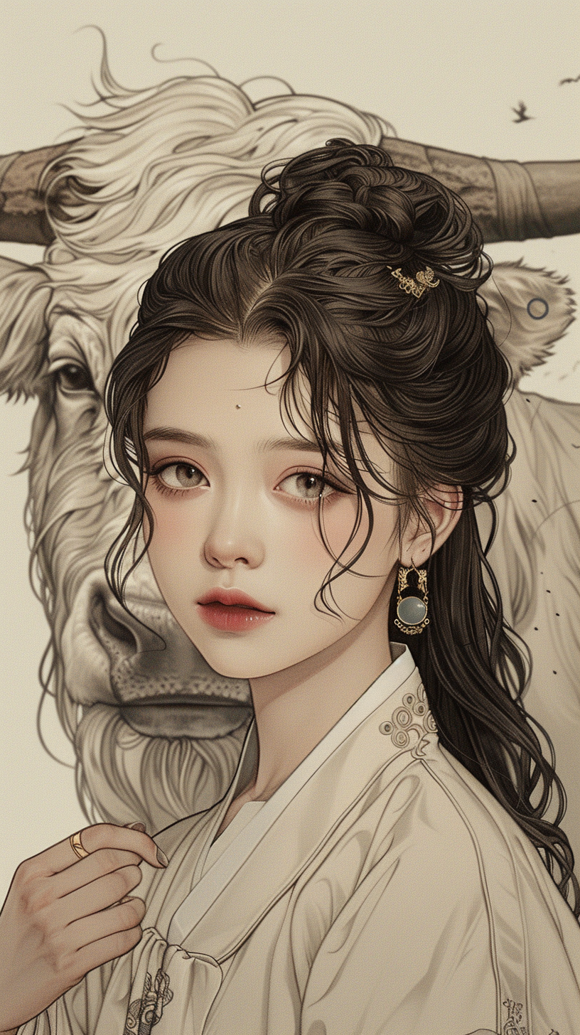 석벽의 옥우 캐릭터