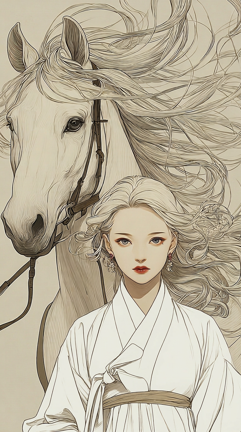 천류의 적마 캐릭터