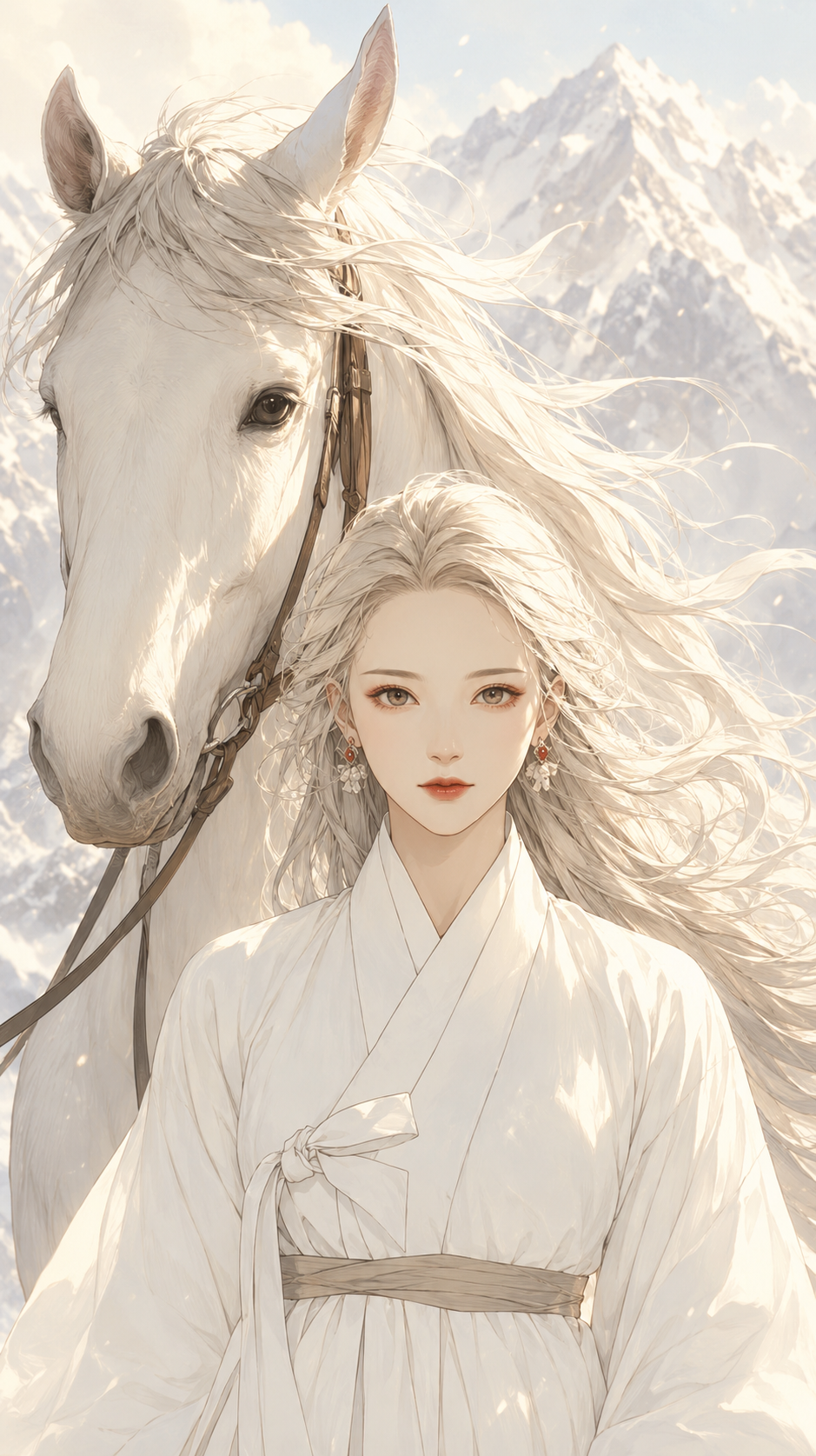天流の赤馬 캐릭터