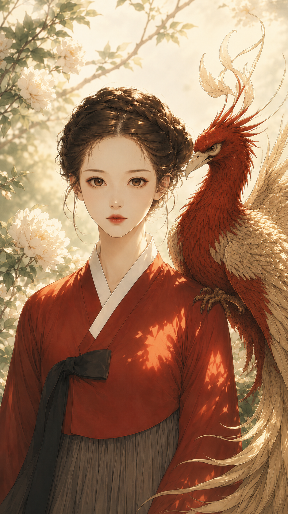 大地の黄鳳 캐릭터