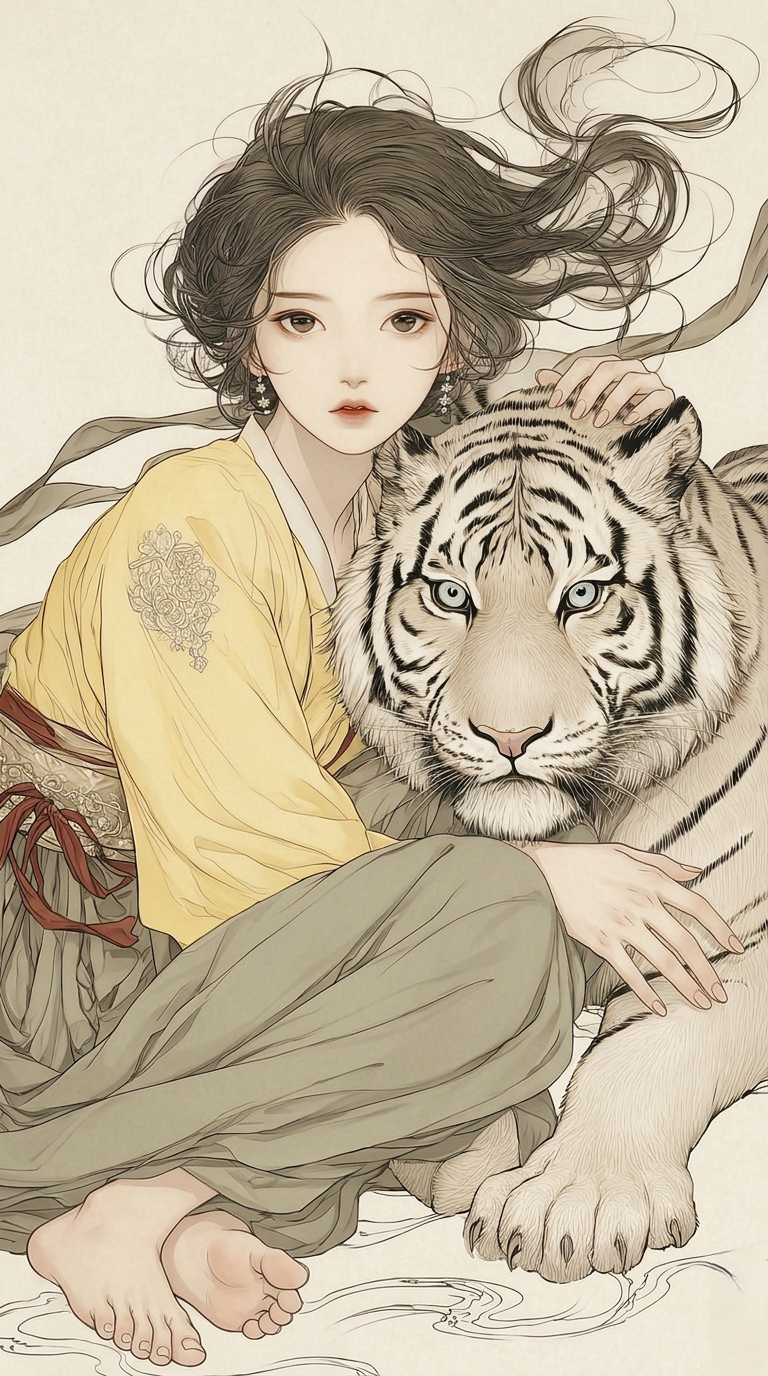 계곡의 벽호 캐릭터