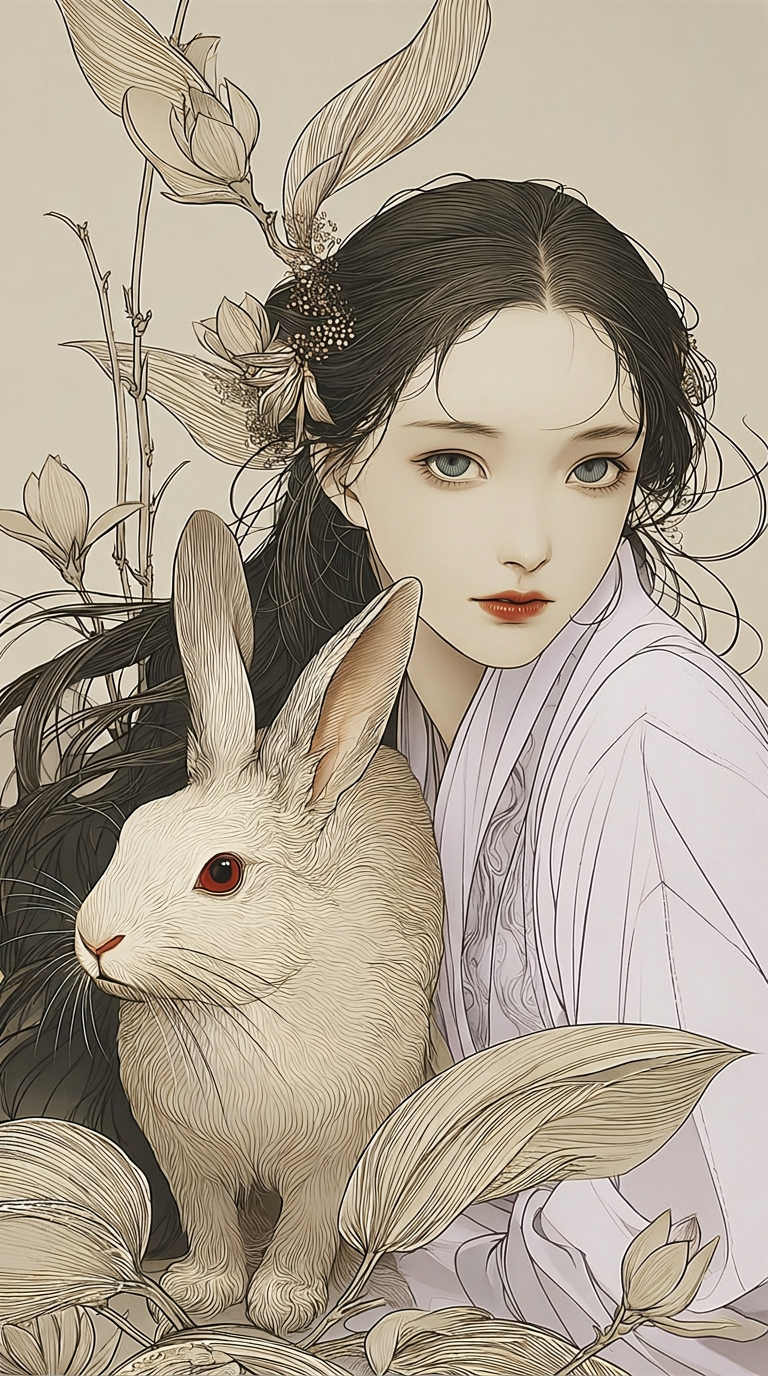 계류의 월묘 캐릭터