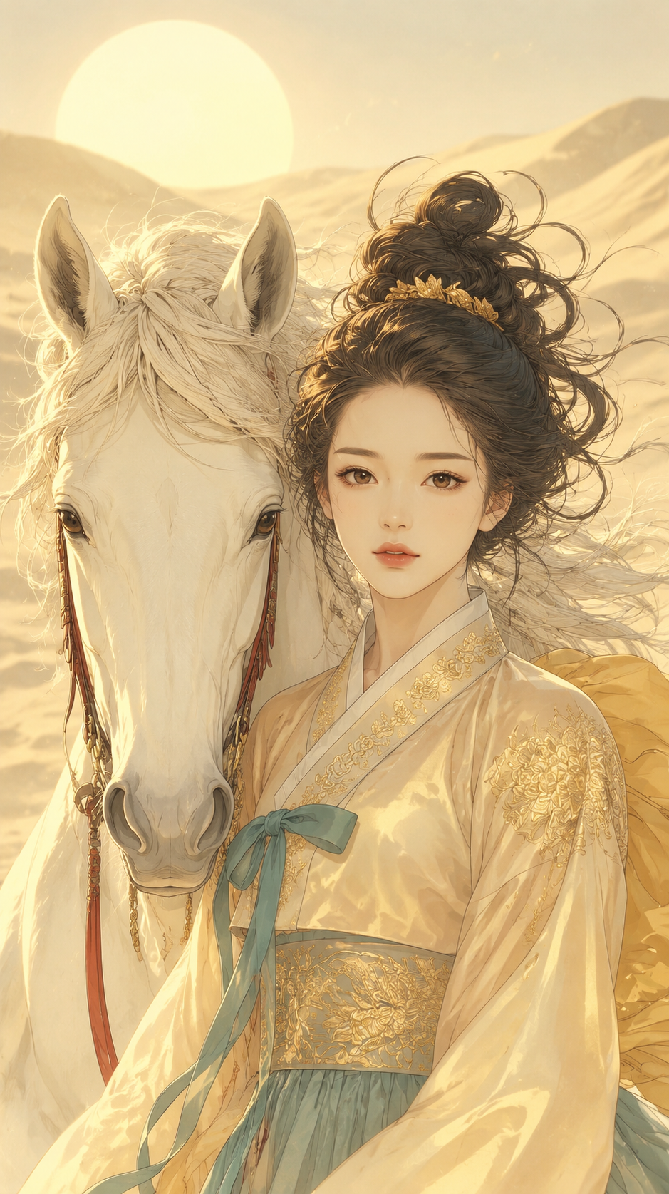 天の火馬 캐릭터