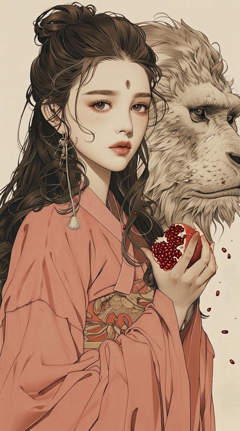 석류의 금원 캐릭터